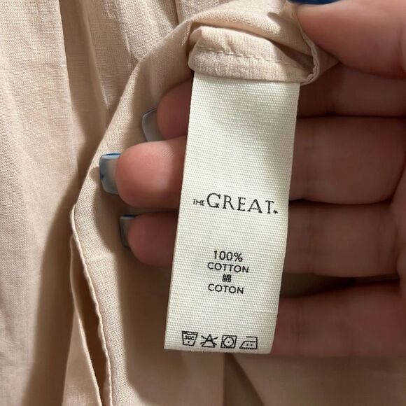 THE GREAT. THE VISTA SZ 1 TOP - FADED PINK - Picture 10 of 10